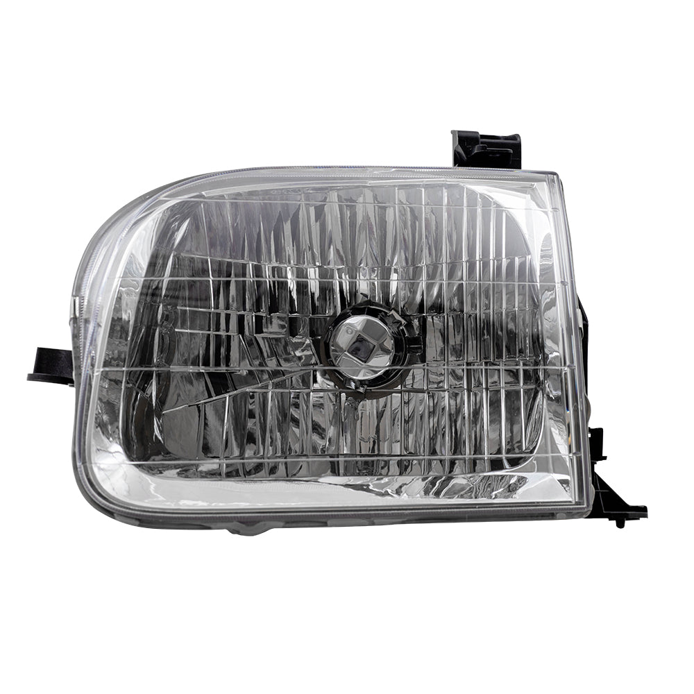 Brock Replacement Driver Side Halogen Headlight Assembly Compatible with 2001-2004 Sequoia & 2004 Trundra Double Cab