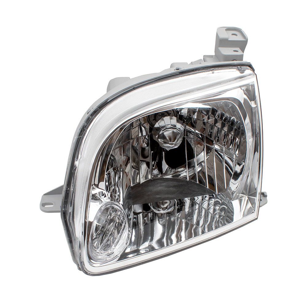 Brock Replacement Drivers Halogen Headlight Headlamp Lens Compatible with 2005 2006 Tundra Pickup Truck 811500C040