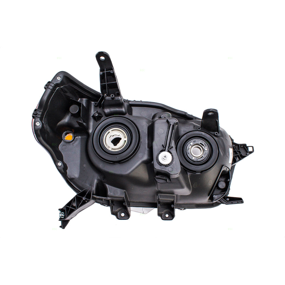 Brock Replacement Drivers Combination Headlight Headlamp Unit w/ Chrome Bezel Compatible with 4Runner 8117035520