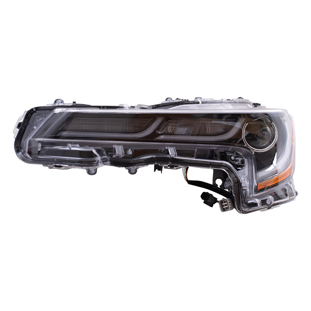 Brock Aftermarket Replacement Part Driver Side LED Combination Headlight Assembly Compatible with 2020-2021 Toyota Corolla SE Sedan Japan Built ONLY