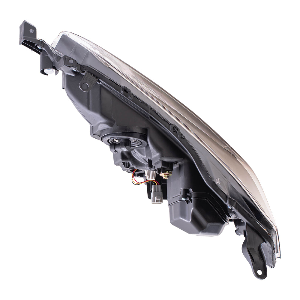 Brock Replacement Passengers Headlight Headlamp Lens Compatible with Corolla 81110-02E60