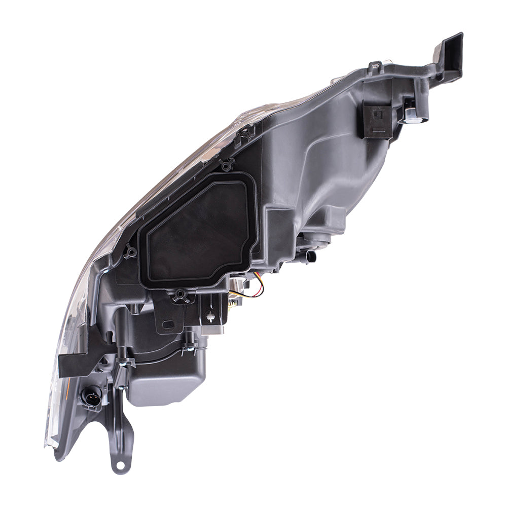 Brock Replacement Passengers Headlight Headlamp Lens Compatible with Corolla 81110-02E60