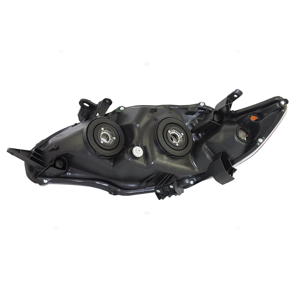 Headlight for 2011-2013 Corolla w/ Chrome Housing 8113012F10 Right TO2519131