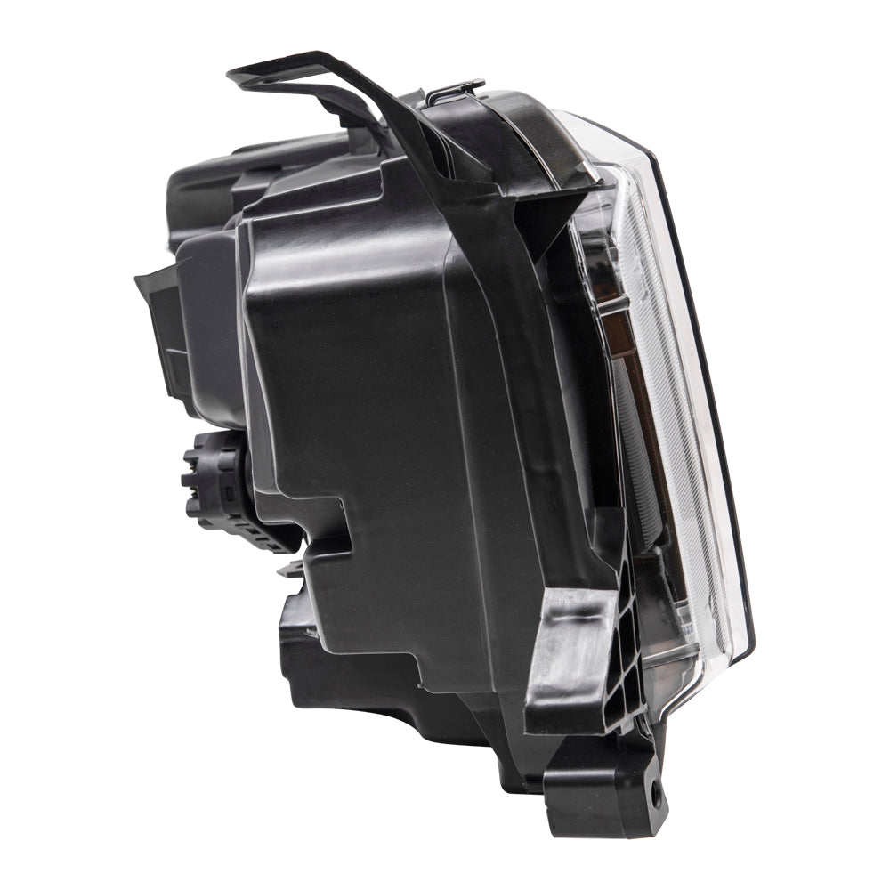 Headlight for 2018 Tundra LED Smoked Chrome Accent 811500C210 Left TO2502263