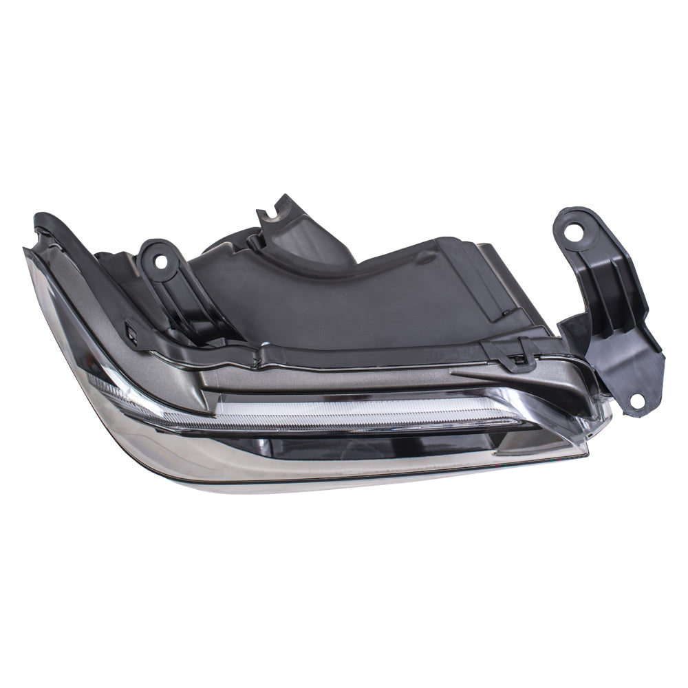Headlight for 2019-2021 Tundra LED Smoked Chrome Accent 811500C211 Set TO2502281
