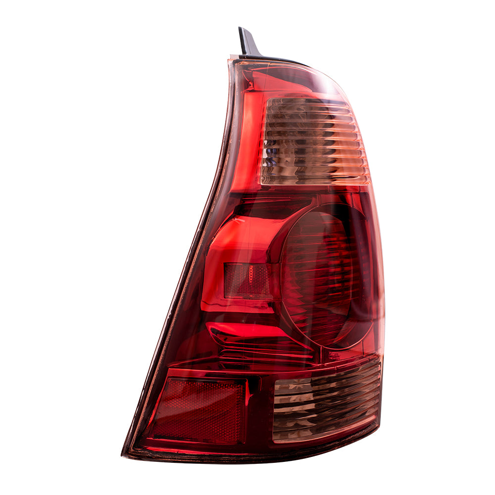 Brock Replacement Drivers Taillight Tail Lamp Compatible with 03-05 SUV 81561-35270