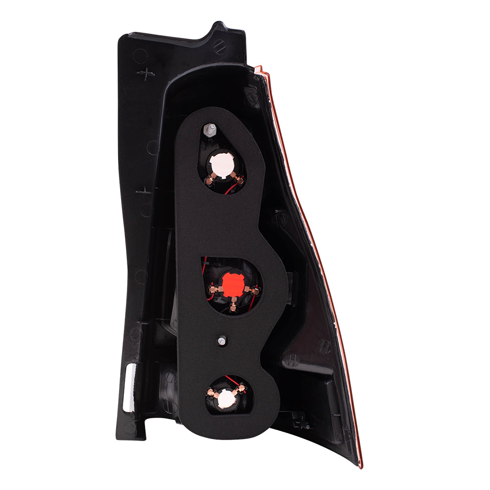 Brock Replacement Drivers Taillight Tail Lamp Compatible with 03-05 SUV 81561-35270