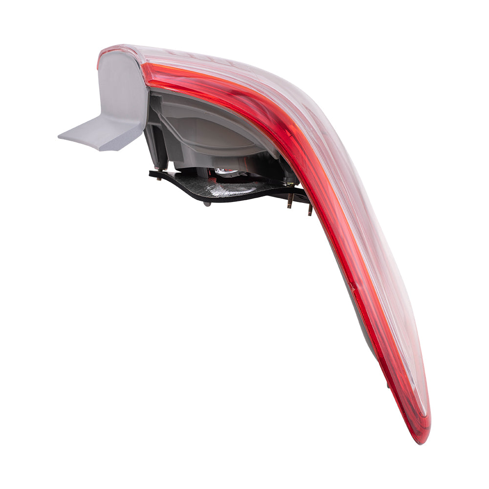 Brock Replacement Drivers Taillight Quarter Panel Mounted Tail Lamp Compatible with 07-09 Camry 8156006240