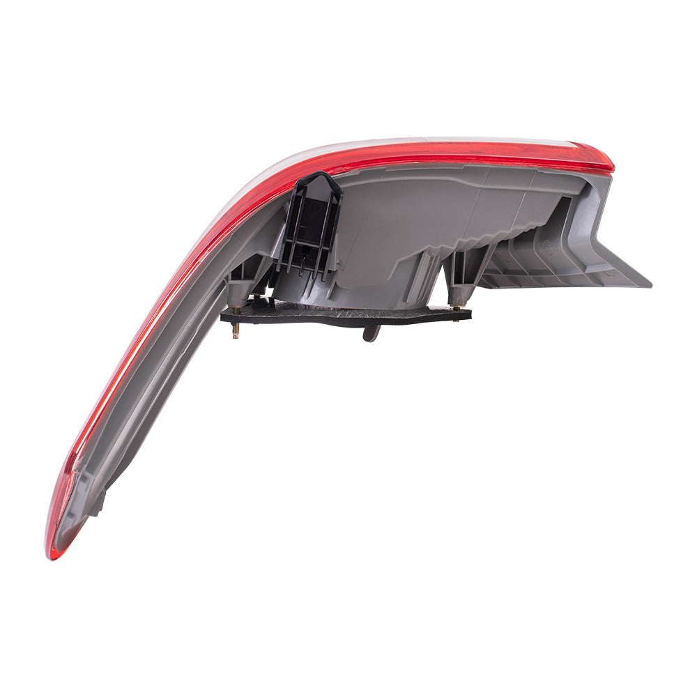 Brock Replacement Drivers Taillight Quarter Panel Mounted Tail Lamp Compatible with 07-09 Camry 8156006240