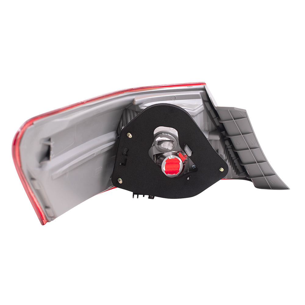 Brock Replacement Passengers Taillight Quarter Panel Mounted Tail Lamp Compatible with 07-09 Camry 8155133340