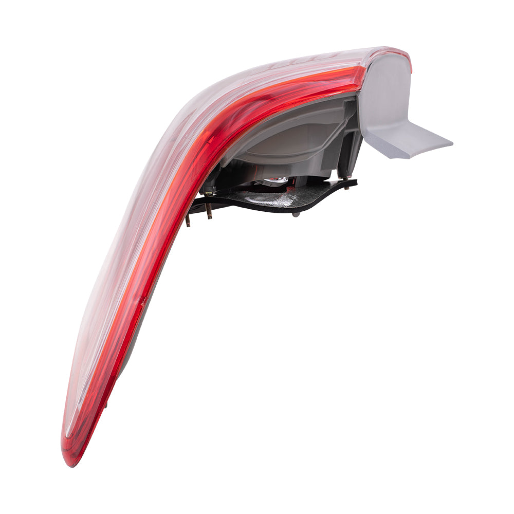 Brock Replacement Passengers Taillight Quarter Panel Mounted Tail Lamp Compatible with 07-09 Camry 8155133340