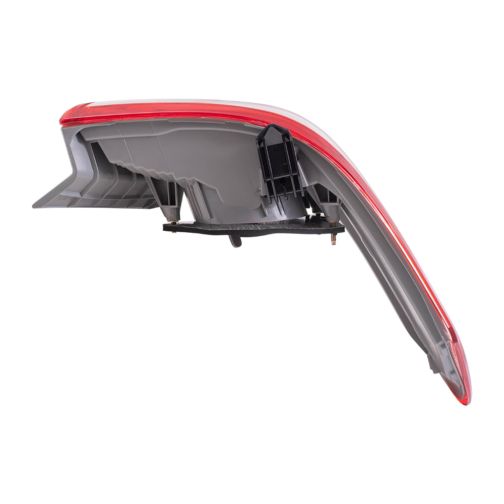 Brock Replacement Passengers Taillight Quarter Panel Mounted Tail Lamp Compatible with 07-09 Camry 8155133340