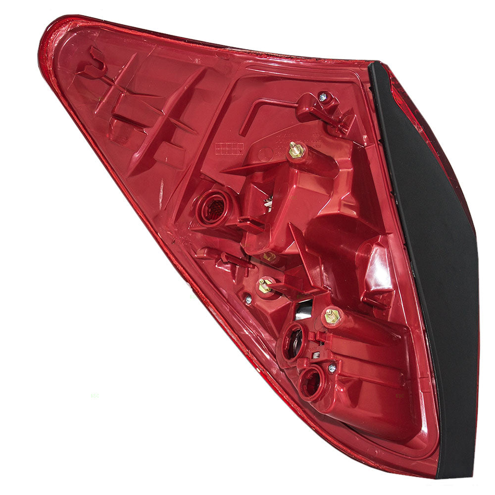Brock Replacement Passengers Taillight Tail Lamp Compatible with 06-08 SUV 81551-42100