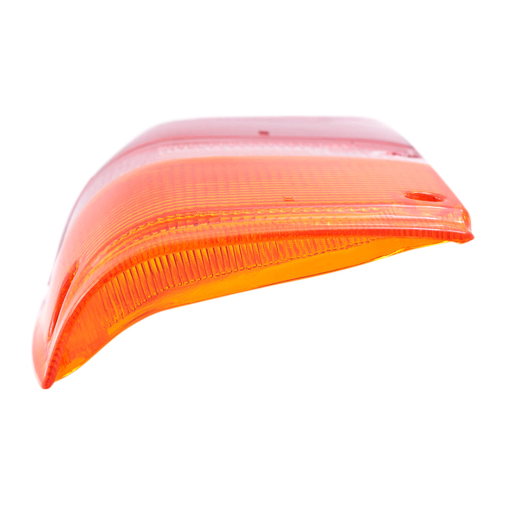 Brock Replacement Passengers Taillight Tail Lamp Lens Compatible with 84-89 Pickup Truck SUV 8155189133