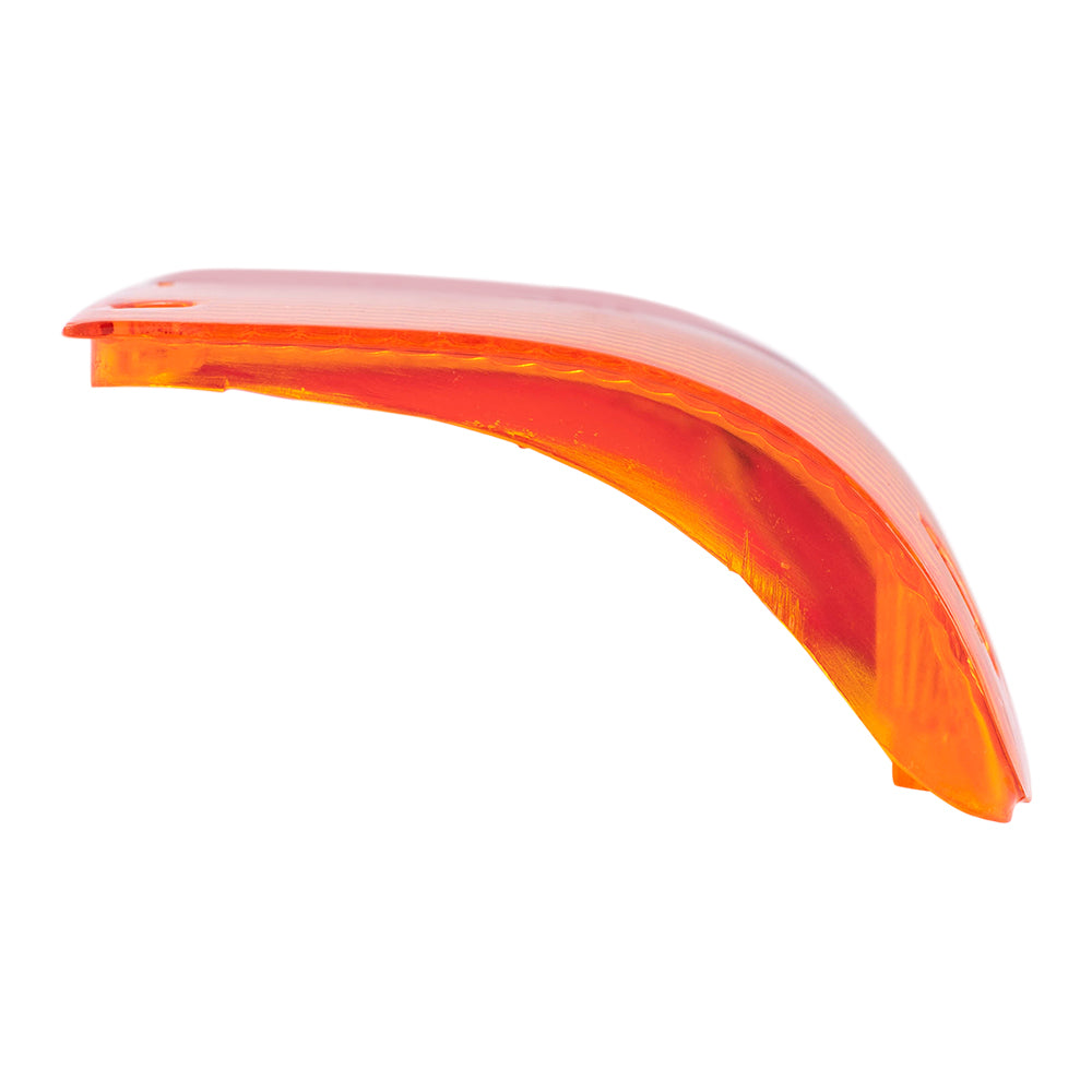 Brock Replacement Drivers Taillight Tail Lamp Lens Compatible with 89-95 Pickup Truck 8155189166