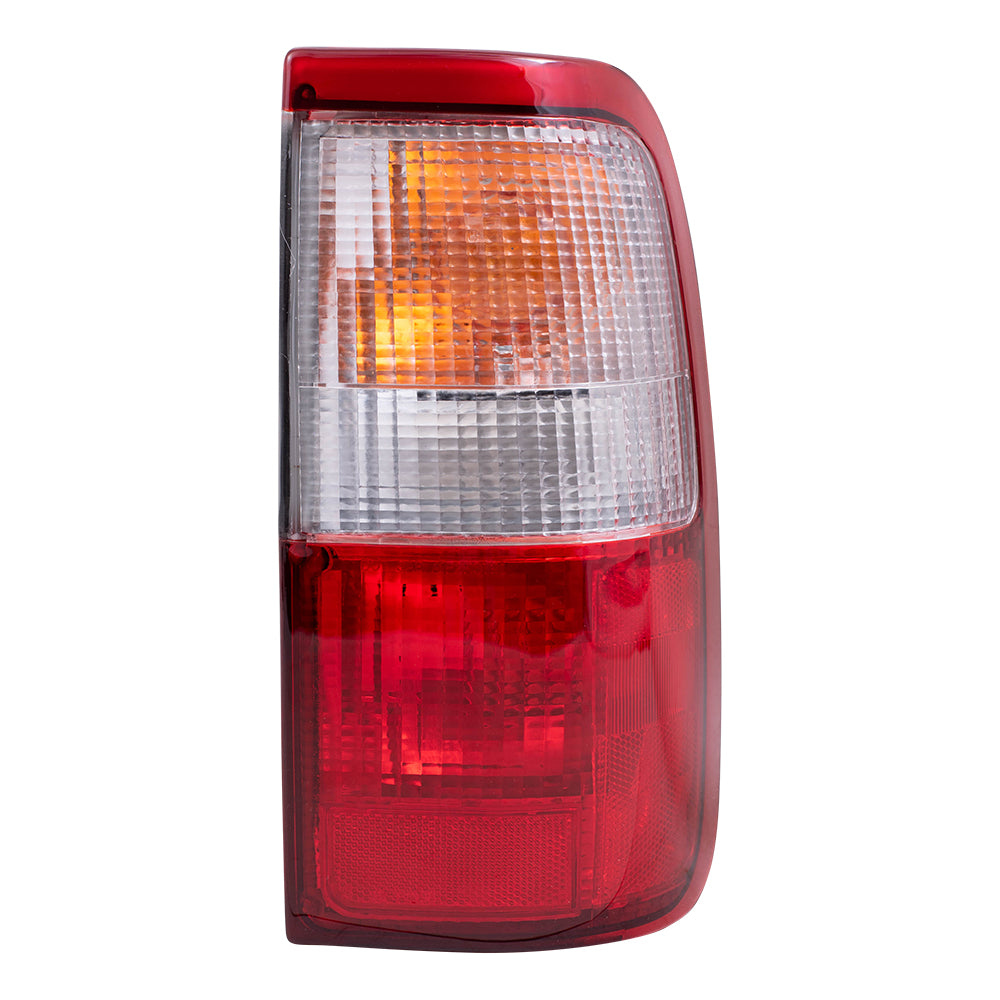 Brock Replacement Passengers Taillight Tail Lamp Compatible with 93-98 Pickup Truck 81551-34010