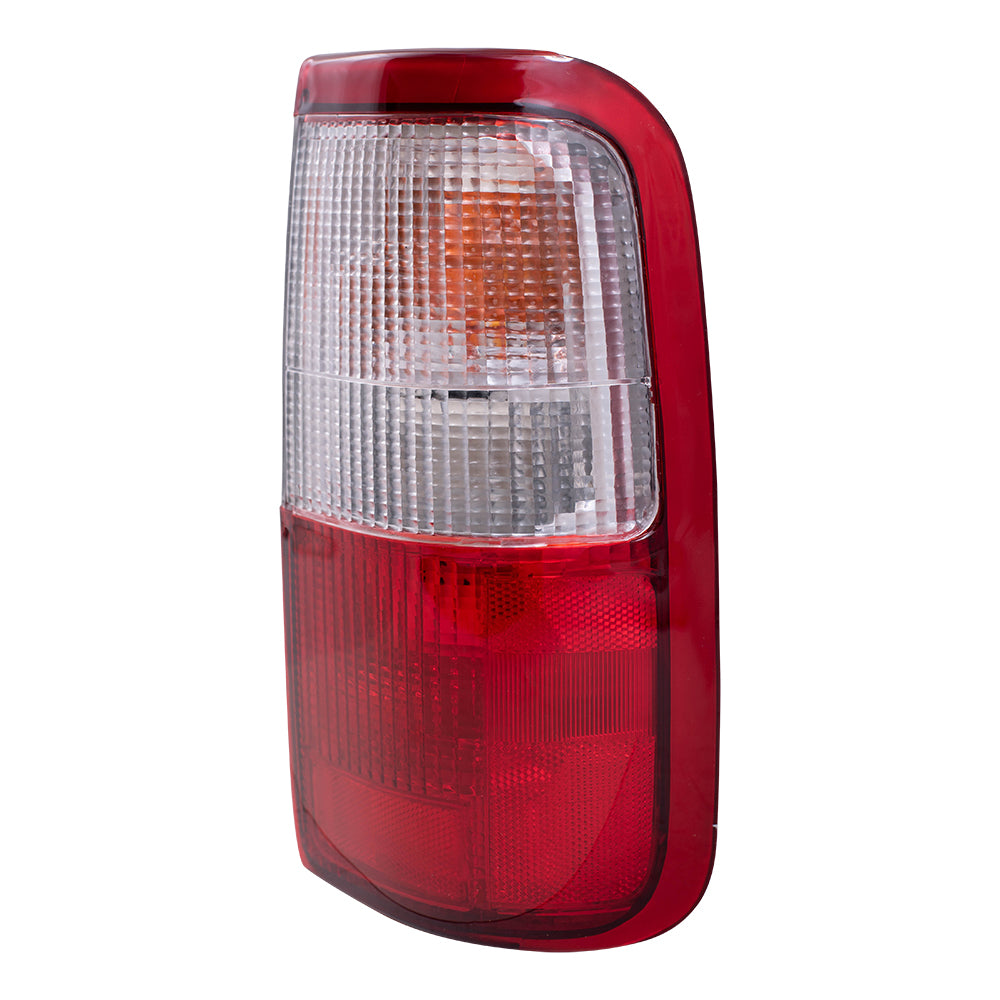 Brock Replacement Passengers Taillight Tail Lamp Compatible with 93-98 Pickup Truck 81551-34010
