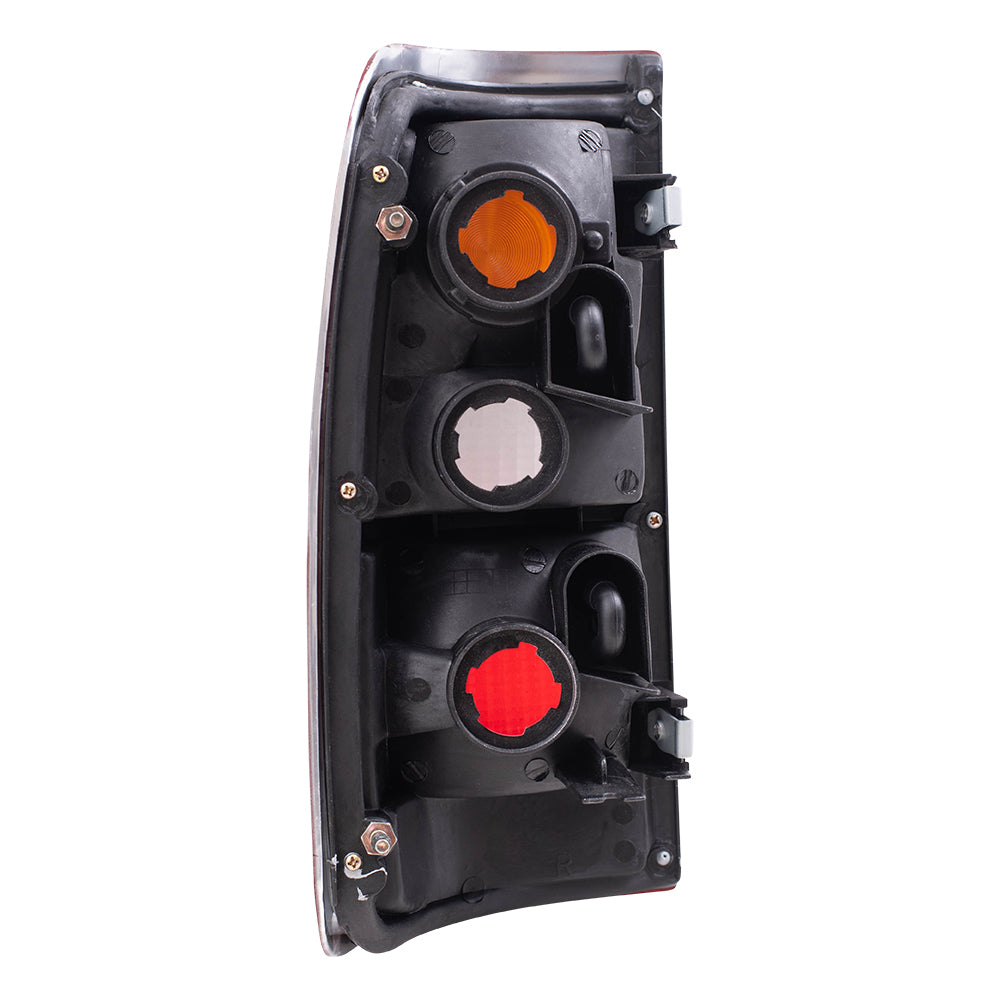 Brock Replacement Passengers Taillight Tail Lamp Compatible with 93-98 Pickup Truck 81551-34010