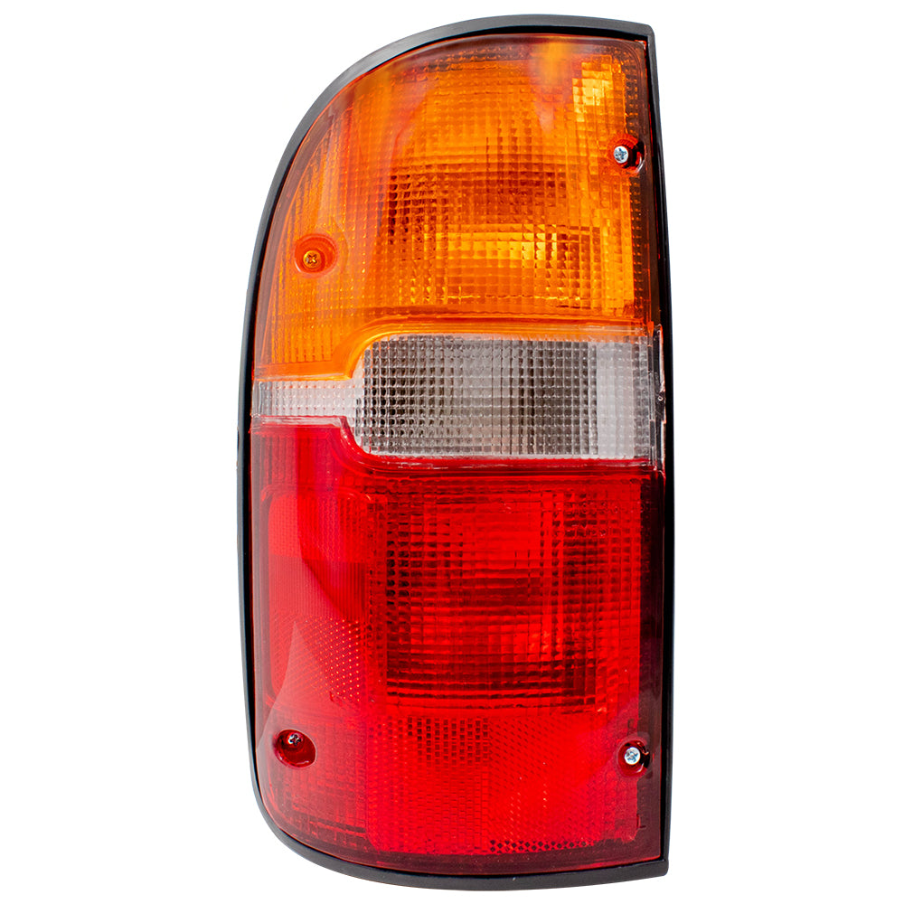 Brock Replacement Drivers Taillight Tail Lamp Compatible with 95-00 Tacoma 81560-04030