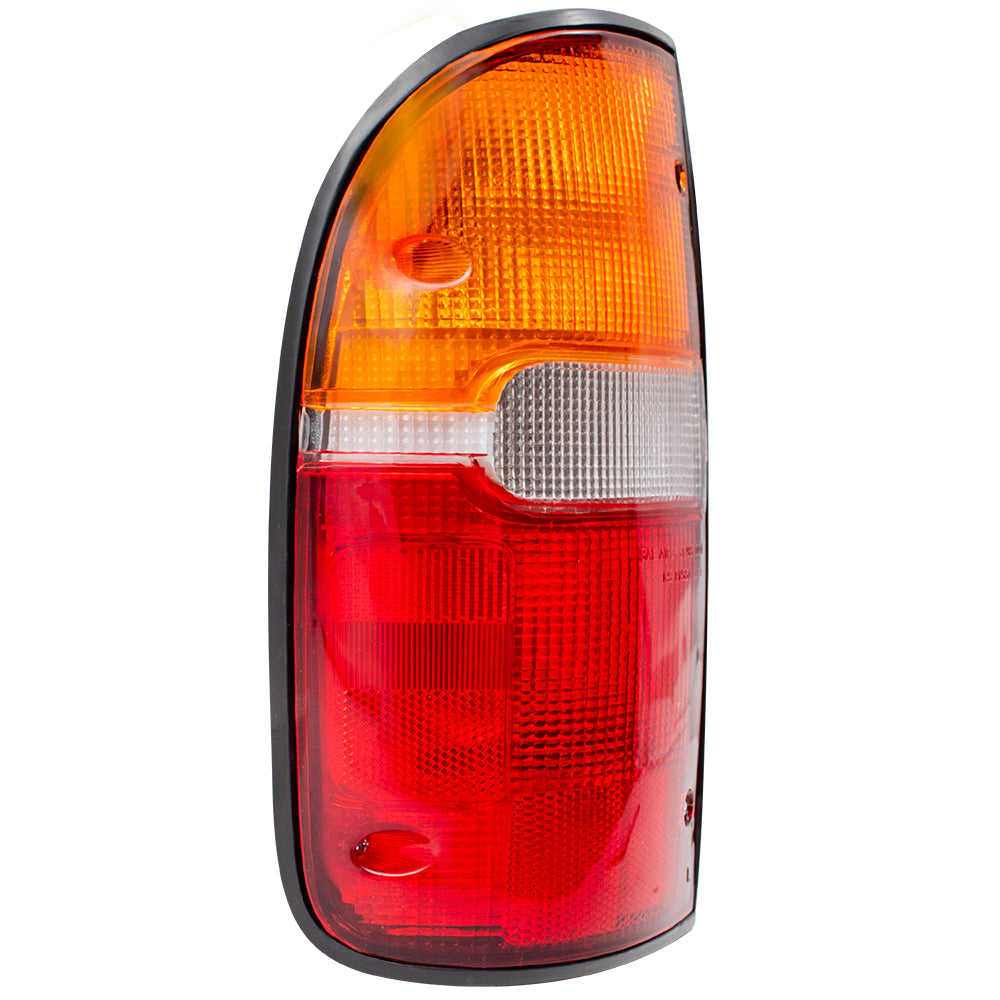 Brock Replacement Drivers Taillight Tail Lamp Compatible with 95-00 Tacoma 81560-04030