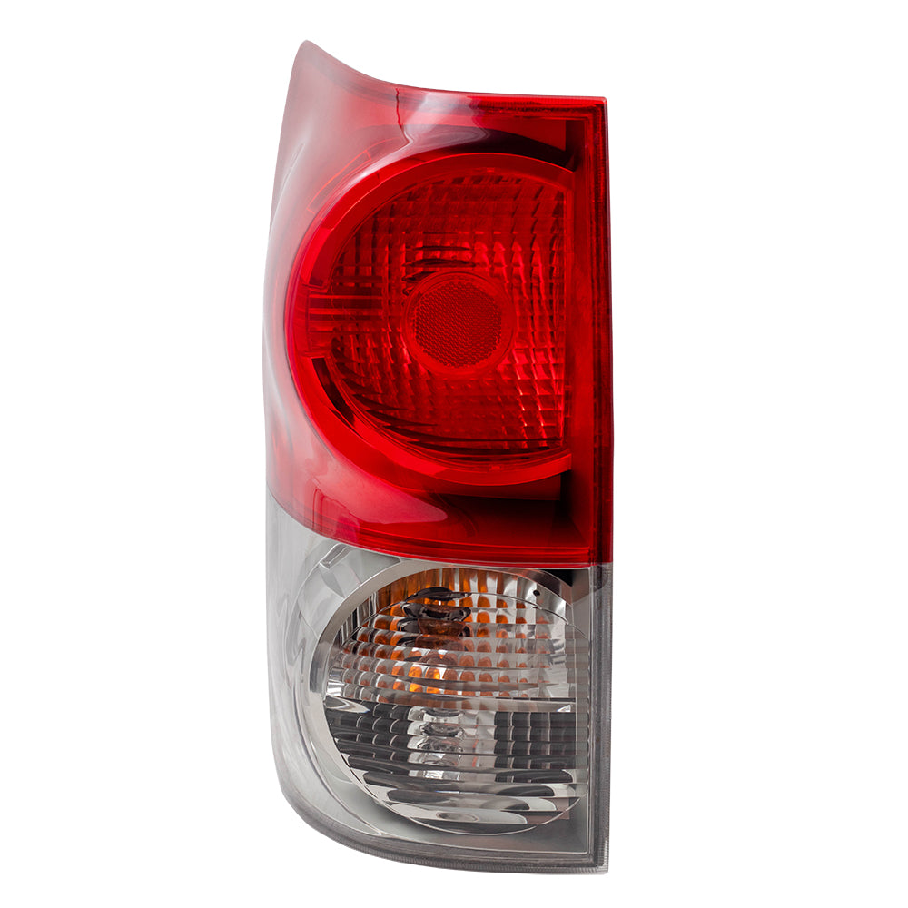 Brock Replacement Drivers Taillight Tail Lamp Compatible with 2007-2009 Tundra Pickup Truck 81560-0C070