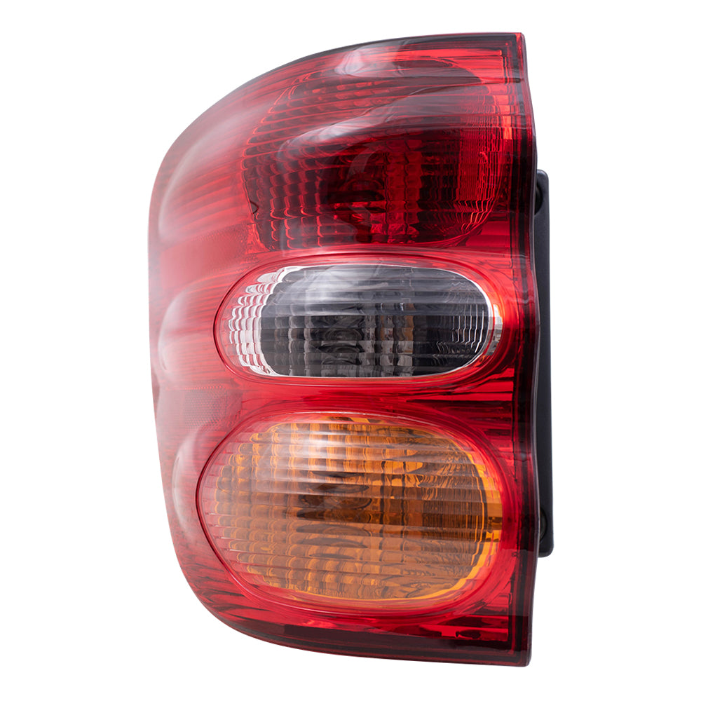 Brock Replacement Passenger Side Quarter Mounted Tail Light Assembly Compatible with 01-04 Sequoia