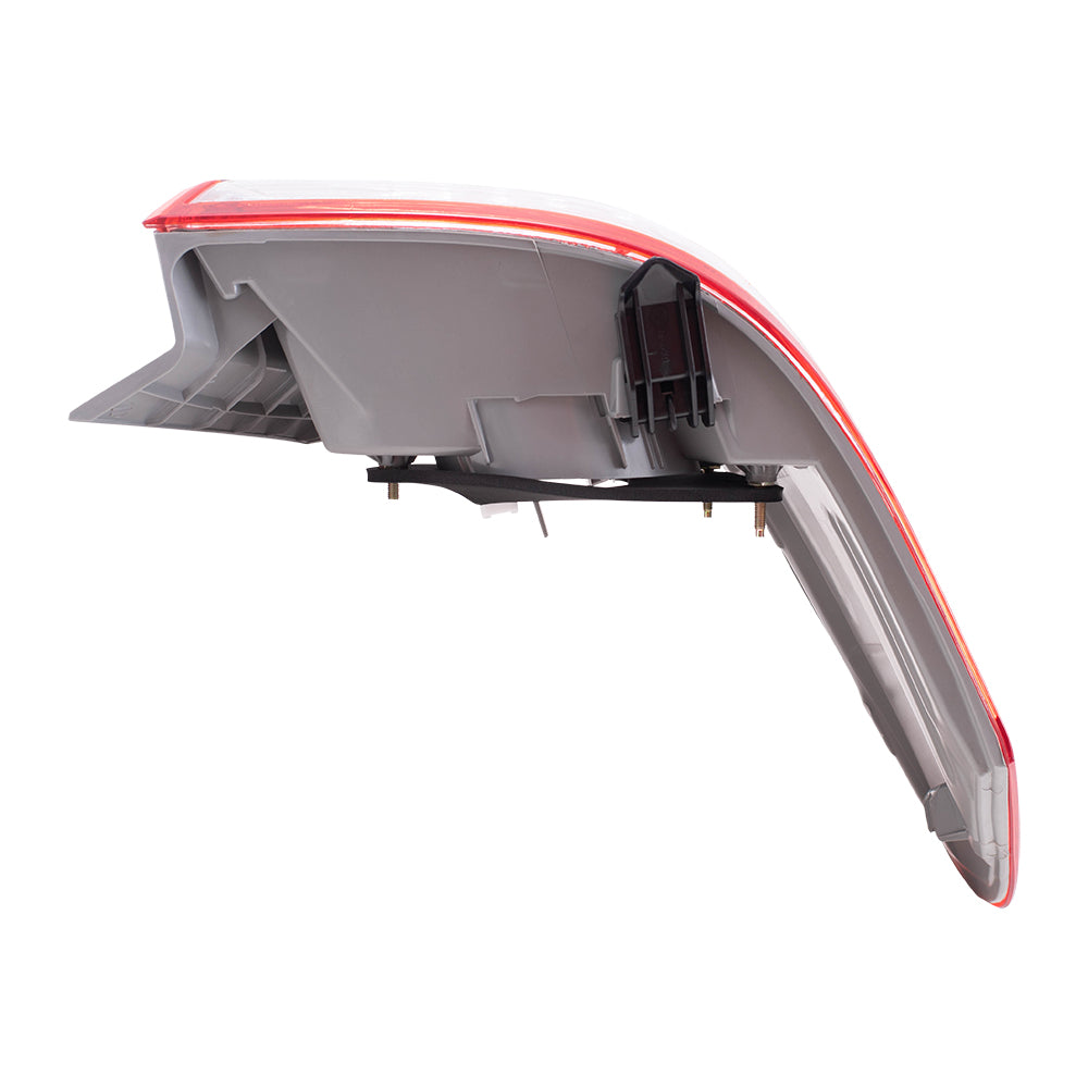 Brock Replacement Passengers Taillight Quarter Panel Mounted Tail Lamp Compatible with 10-11 Camry 8155006340
