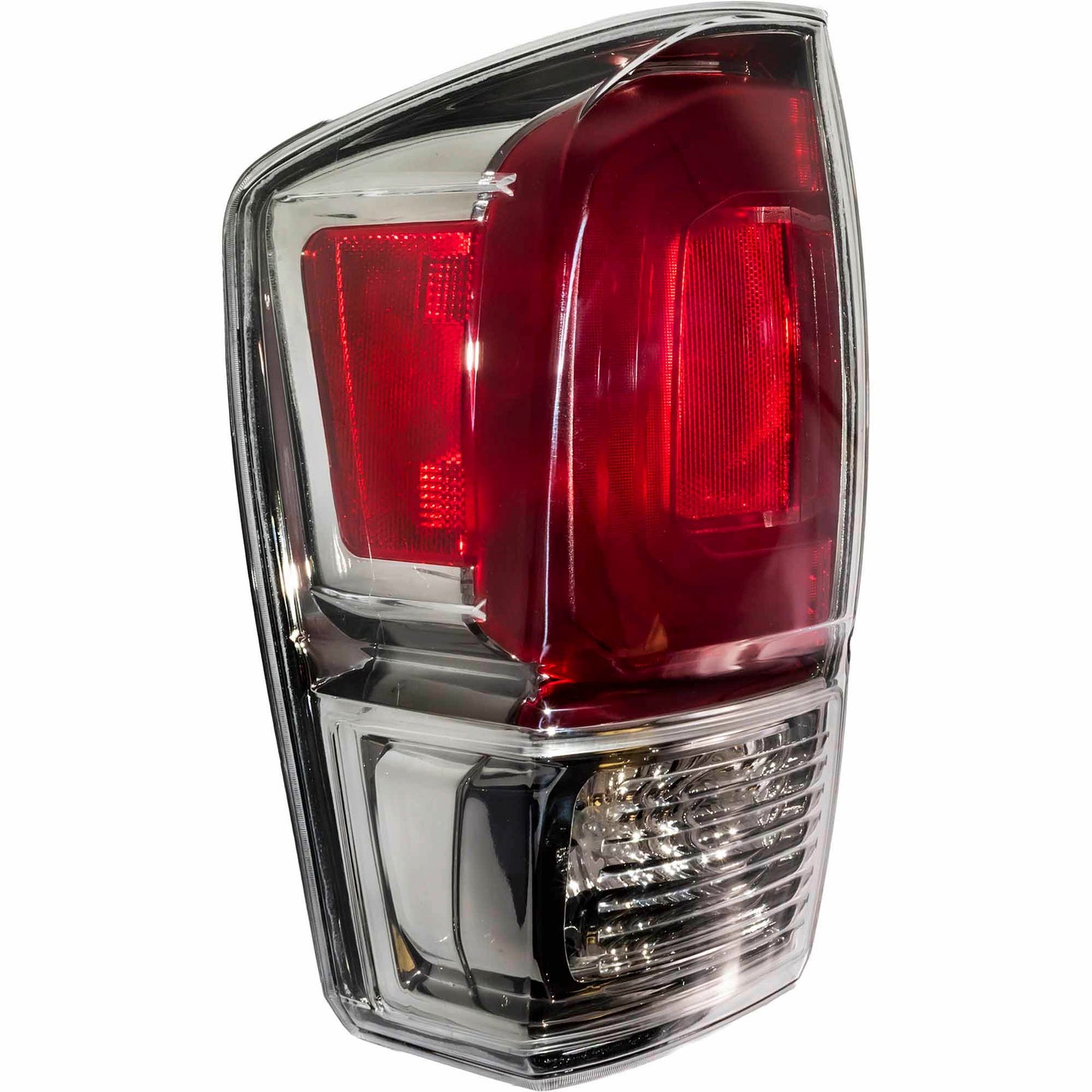 Brock Aftermarket Replacement Driver Left Combination Tail Light Assembly Without Black Bezel Compatible With 2016-2019 Toyota Tacoma Limited