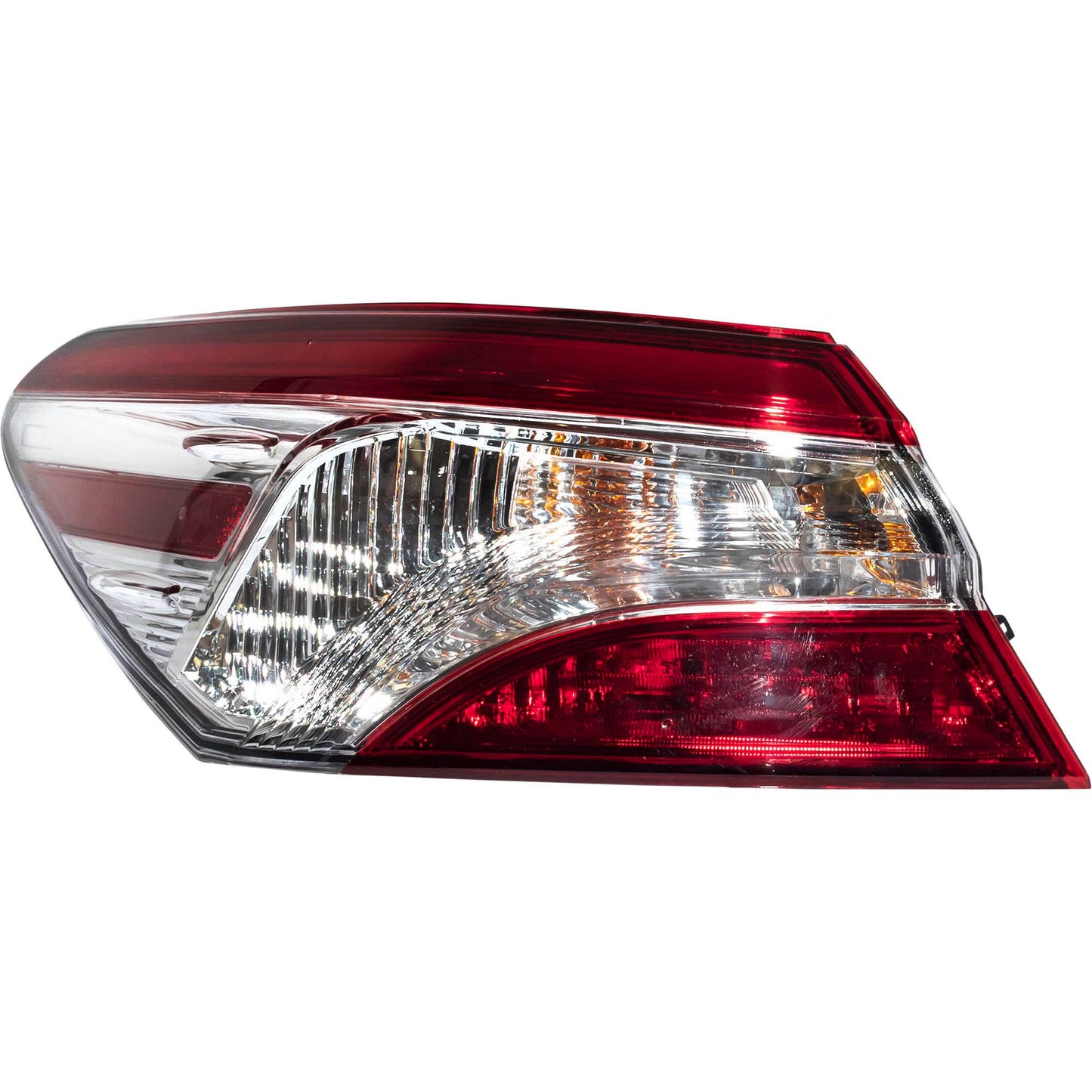 Brock Driver Left CAPA Certified Tail Light Assembly Body Mounted Compatible With North American Built 2018-2020 Toyota Camry 6222-0085L-CAPA