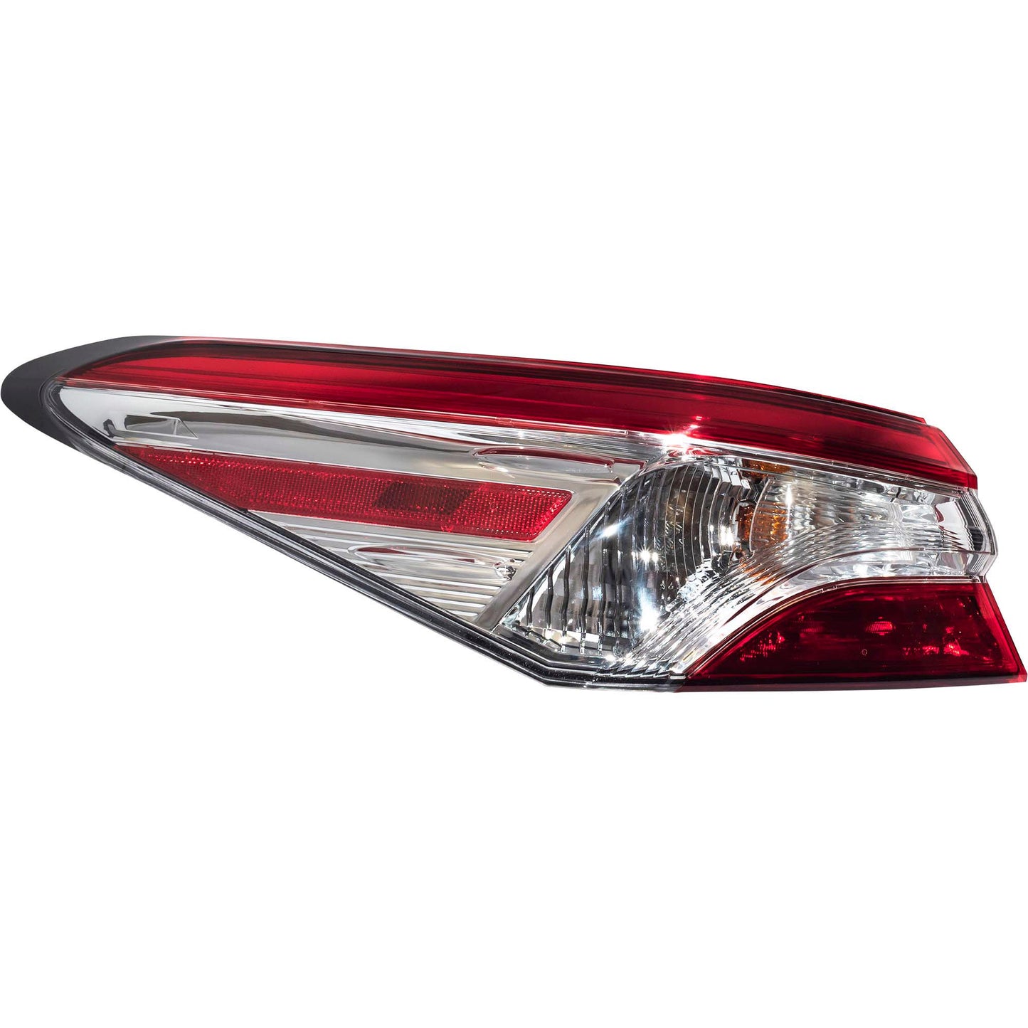 Brock Driver Left CAPA Certified Tail Light Assembly Body Mounted Compatible With North American Built 2018-2020 Toyota Camry 6222-0085L-CAPA