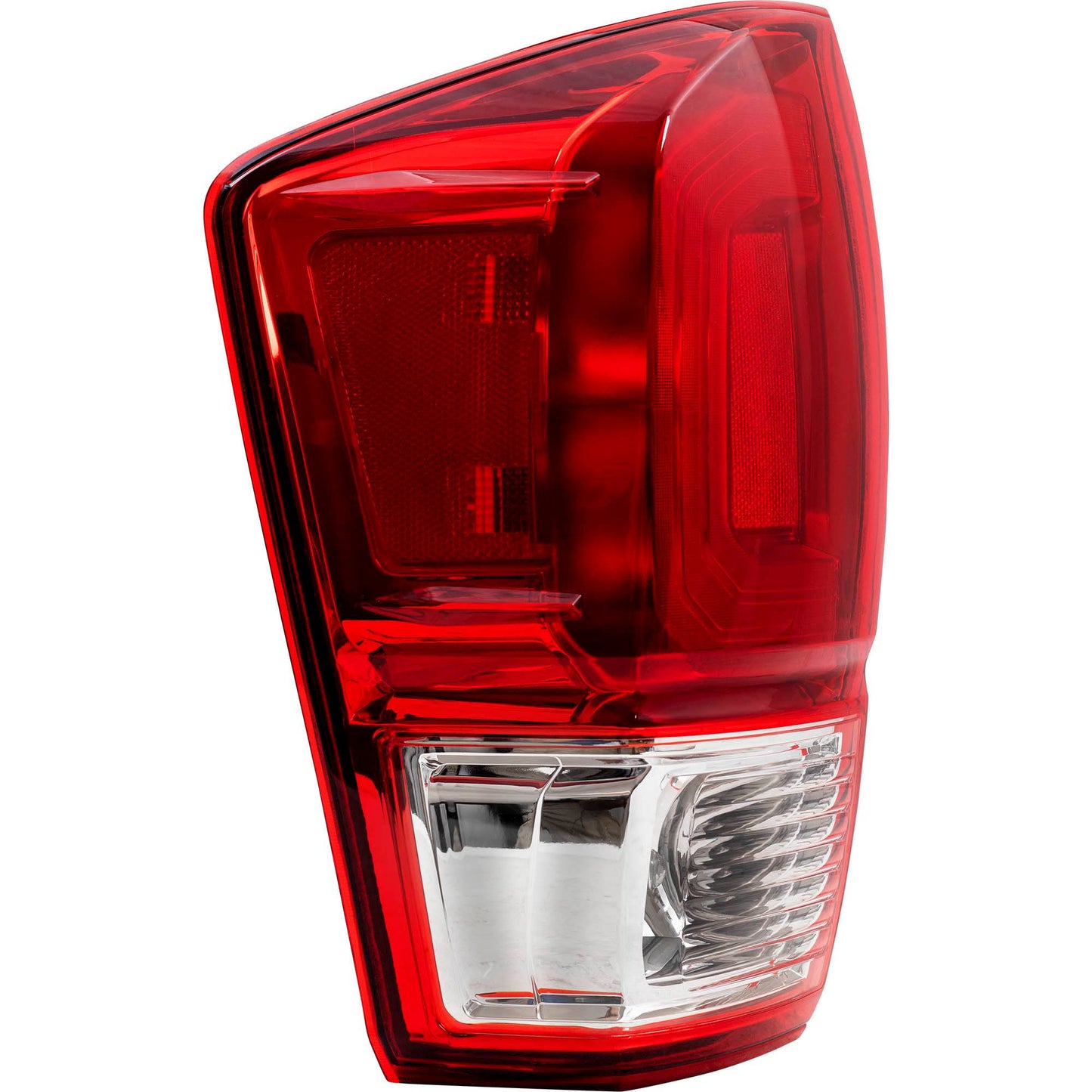 Brock Aftermarket Replacement Driver Left Combination Tail Light Assembly Without Black Bezel Compatible With 2016-2017 Toyota Tacoma SR/SR5