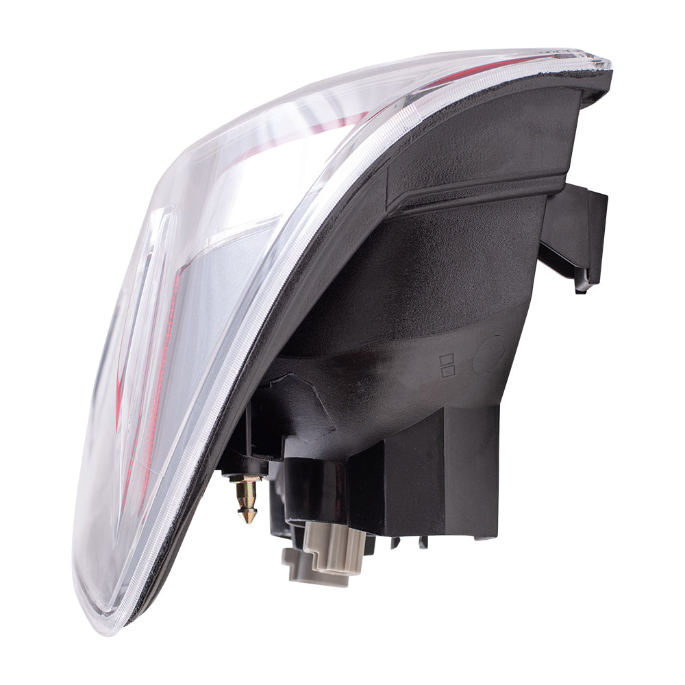 Tail Light for 2020-2023 Tacoma TRD Chrome Bezel-Smoked Back-Up Light 8155004210 Right TO2801206