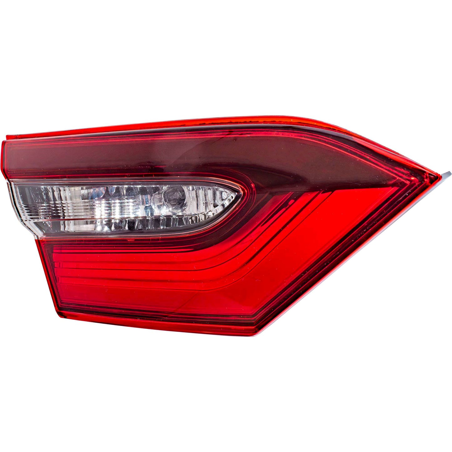 Brock 6222-0110L Driver Side Left Combination Tail Light Assembly Lid Mounted Compatible with 2021-2024 Toyota Camry L/LE/TRD/XSE With TRD Package 2021-2024 Toyota Camry Hybrid LE/SE