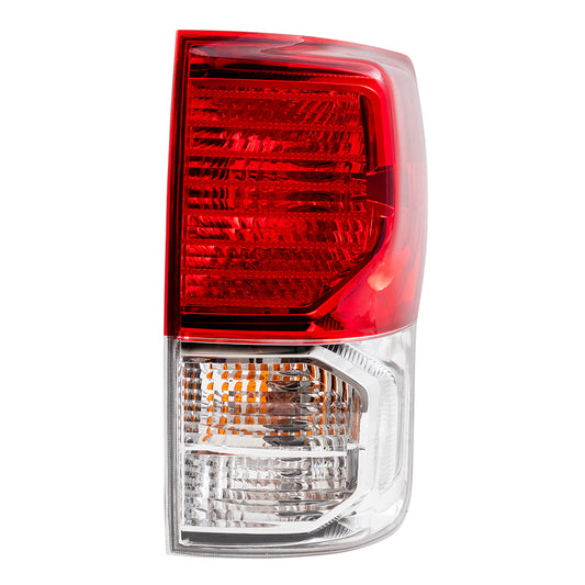 Brock Replacement Passengers Tail Light Compatible with 2010-2013 Tundra Pickup Truck 81550-0C090
