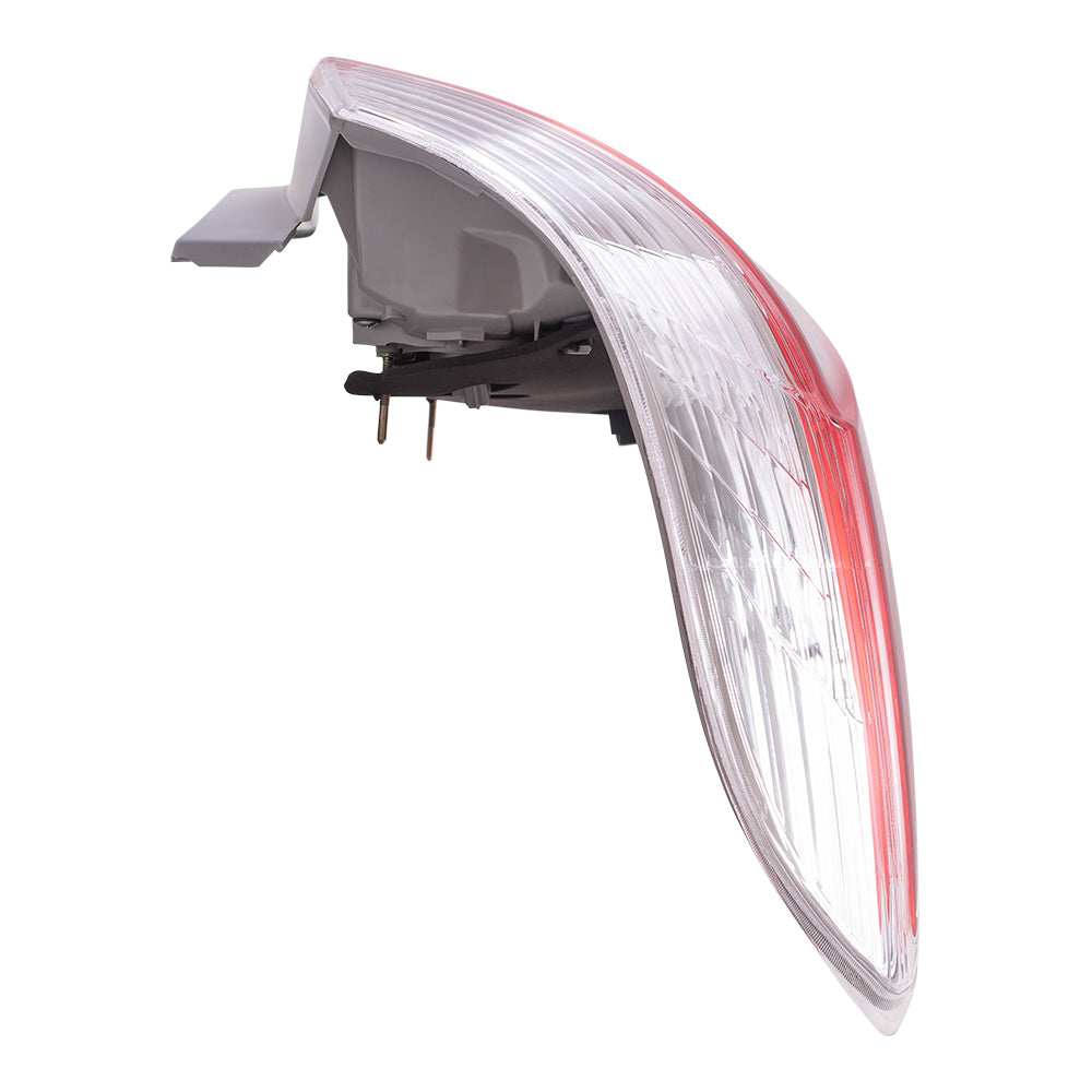 Brock Replacement Drivers Taillight Tail Lamp Compatible with 11-13 SUV 81560-0E070