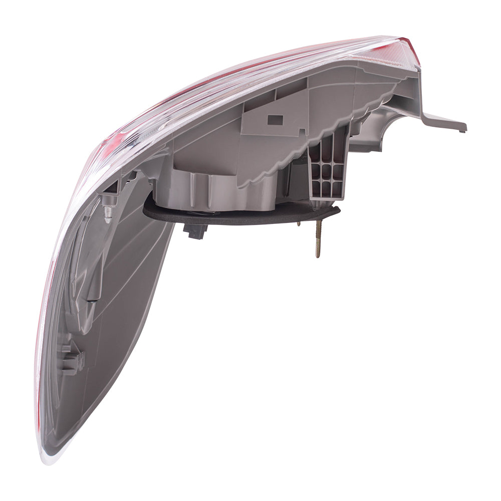 Brock Replacement Drivers Taillight Tail Lamp Compatible with 11-13 SUV 81560-0E070