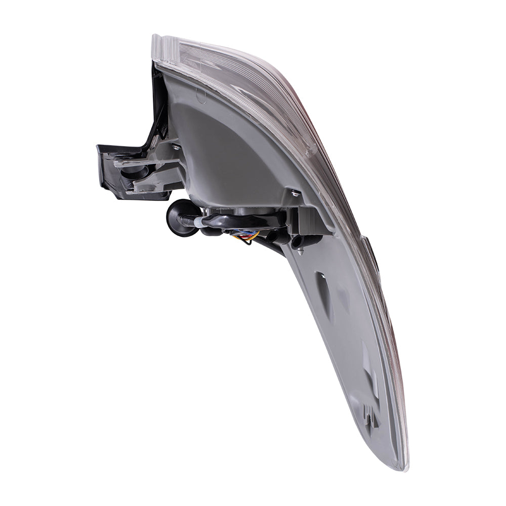 Brock Replacement Passengers Taillight Tail Lamp Quarter Panel Mounted Lens Compatible with 14-15 SUV 81550-0E100