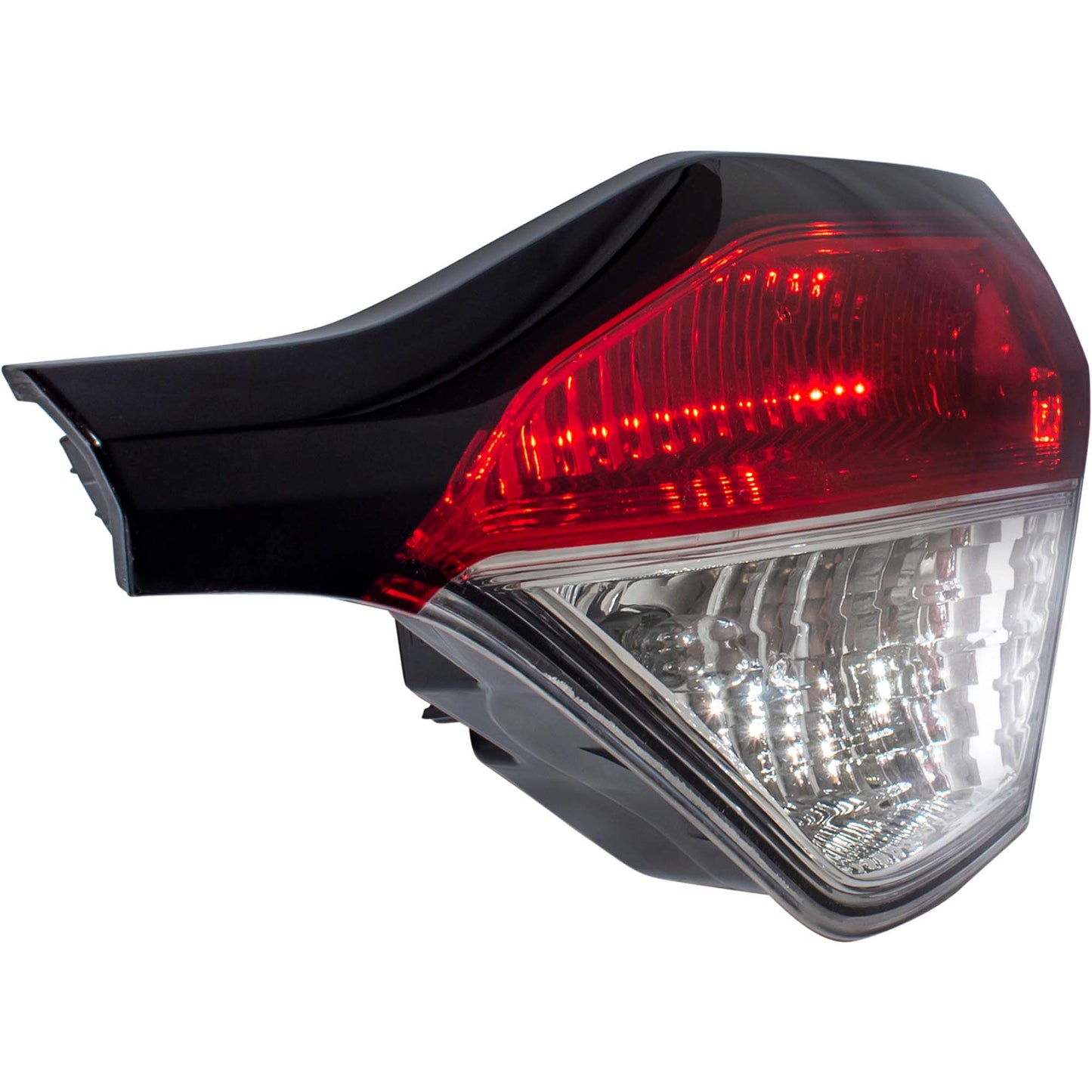 Brock Passenger Right CAPA Certified Combination Tail Light Assembly Lid Mounted Compatible With 2020-2024 Toyota Corolla L/LE/SE Sedan North American Built 6222-0141R-CAPA