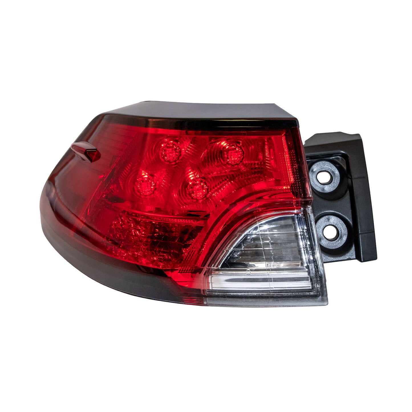 Brock 6222-0144L Driver Side Left Bulb Type Body Mounted Combination Tail Light Assembly Body Mounted Compatible with 2022 Toyota Corolla Cross L/LE 2023 Toyota Corolla Cross Hybrid S/SE