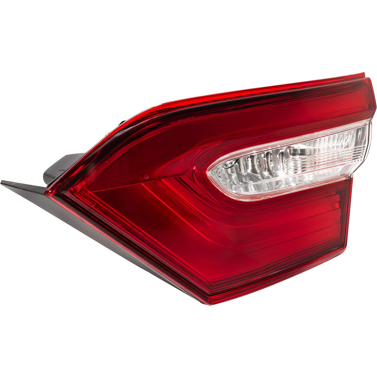 Brock Passenger Right Combination Tail Light Assembly With Clear Back-Up Lens Lid Mounted Compatible With 2018-2019 Toyota Camry Japan Built LE 6222-0146R