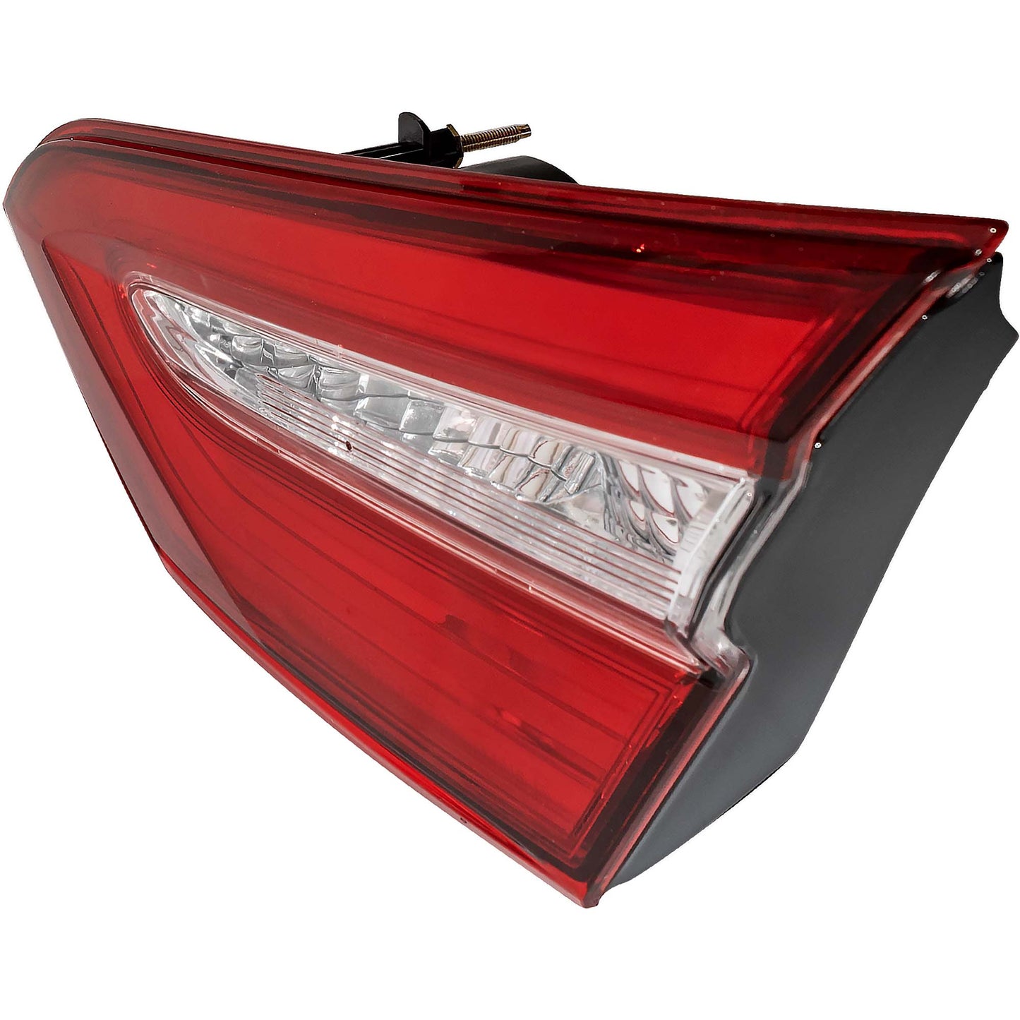 Brock Passenger Right Combination Tail Light Assembly With Clear Back-Up Lens Lid Mounted Compatible With 2018-2019 Toyota Camry Japan Built LE 6222-0146R