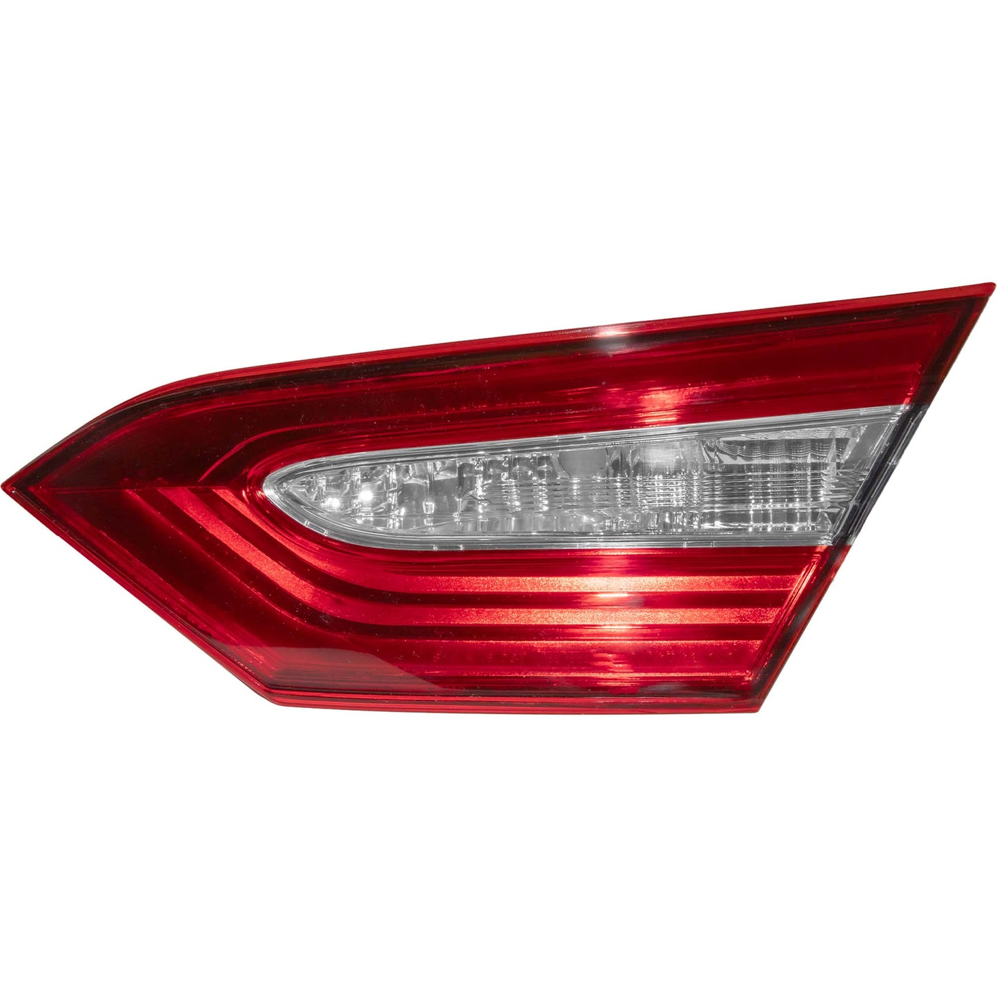 Brock Passenger Side Right Combination Tail Light Assembly With Smoked Back-Up Lens Lid Mounted Compatible with 2018-2019 Toyota Camry Japan SE Built 6222-0147R
