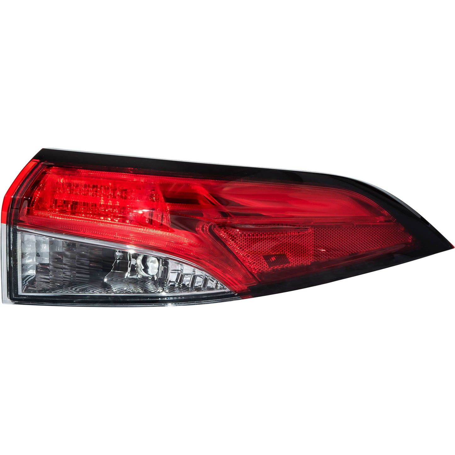 Brock Passenger Right LED Tail Light With Smoked Signal Lens Body Mounted Compatible with 2020-2023 Toyota Corolla Sedan XLE/XSE 2023 Toyota Corolla Hybrid XLE/XSE 6222-0150R