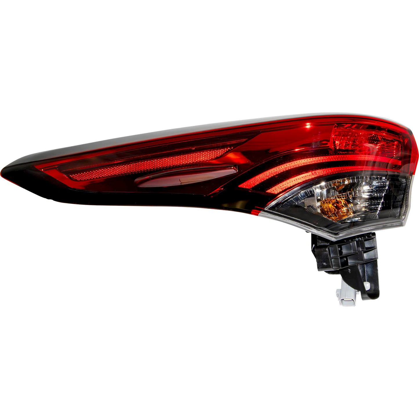 Brock Driver Side Left LED Combination Tail Light Assembly Body Mounted Compatible with 2020-2023 Toyota Highlander 2020-2023 Toyota Highlander Hybrid 6222-0151L