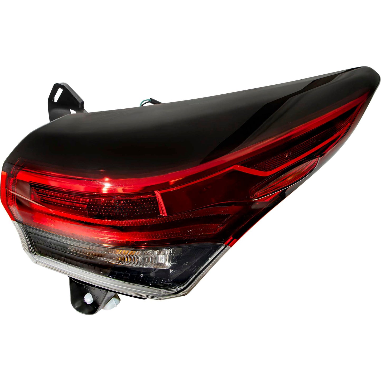 Brock Driver Side Left Passenger Side Right LED Combination Tail Light Assembly Body Mounted Set Compatible with 2020-2023 Toyota Highlander 2020-2023 Toyota Highlander Hybrid 6222-0151LR