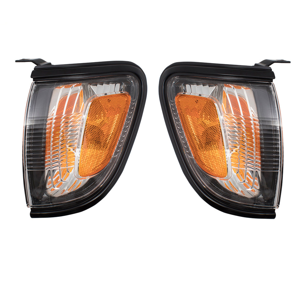 Park/Signal/Side Marker for 2001-2004 Tacoma Black Trim for 8162004090C0 Set TO2520163