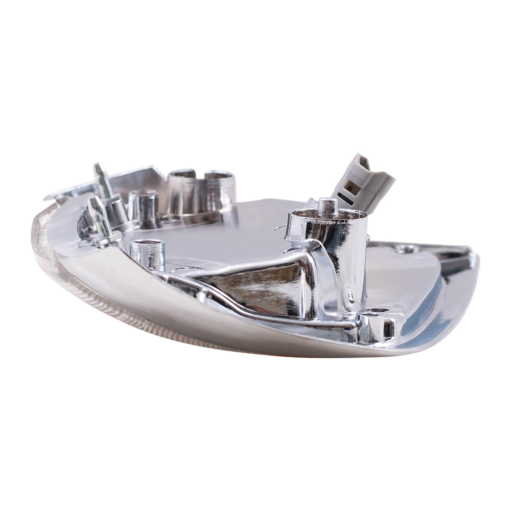 Park/Signal/Side Marker for 1989-1991 Pickup 2WD Chrome Trim for 8162089177 Left TO2520122