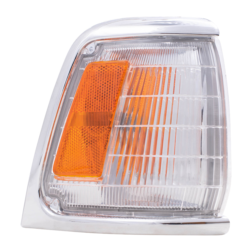 Park/Signal/Side Marker for 1989-1991 Pickup 2WD Chrome Trim for 8161089177 Right TO2521124