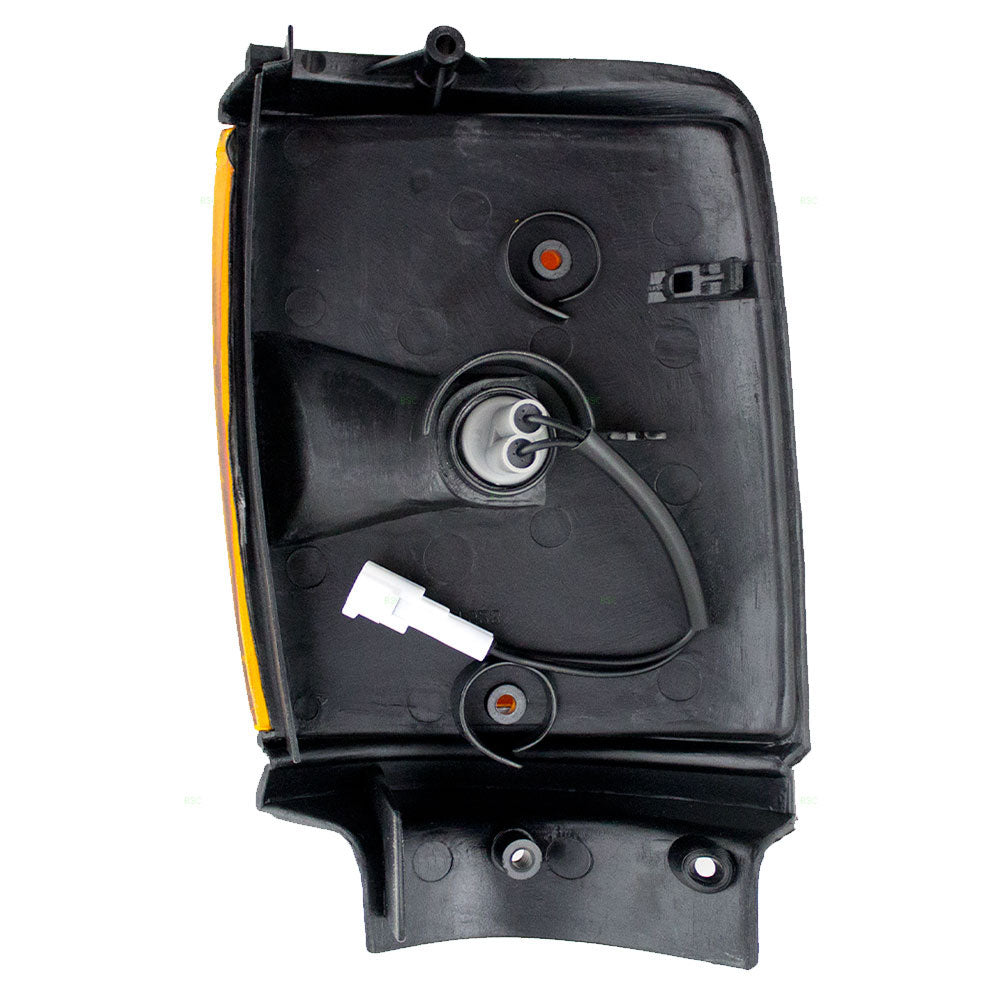 Park/Signal/Side Marker for 1987-1988 Pickup 2WD Black Trim Fender Mounted for 8161089162 Right TO2521117