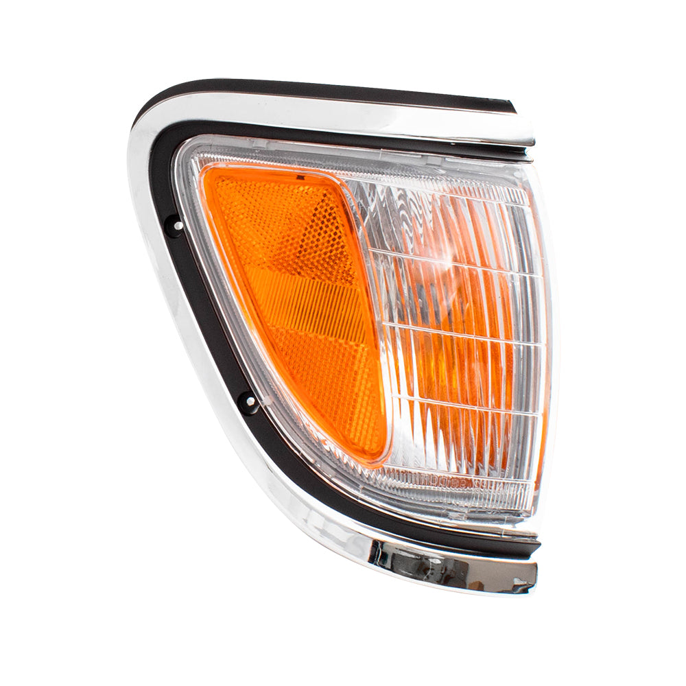 Park/Signal/Side Marker for 1995-1997 Tacoma 4WD Chrome Trim for 8161004040 Right TO2521143